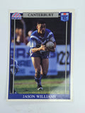NRL 1993 Regina Base Card #60 Jason Williams Canterbury Bankstown Bulldogs