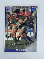 NRL 1993 Regina Base Card #61 Jim Sedaris Canterbury Bankstown Bulldogs
