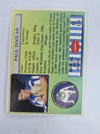 NRL 1993 Regina Base Card #62 Paul Doolan Canterbury Bankstown Bulldogs