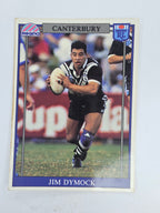NRL 1993 Regina Base Card #64 Jim Dymock Canterbury Bankstown Bulldogs