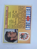 NRL 1993 Regina Base Card #69 Michael Potter St George Dragons