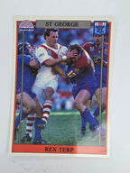 NRL 1993 Regina Base Card #74 Rex Terp St George Dragons