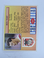 NRL 1993 Regina Base Card #74 Rex Terp St George Dragons