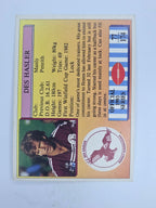 NRL 1993 Regina Base Card #77 Des Hasler Manly Warringah Sea Eagles