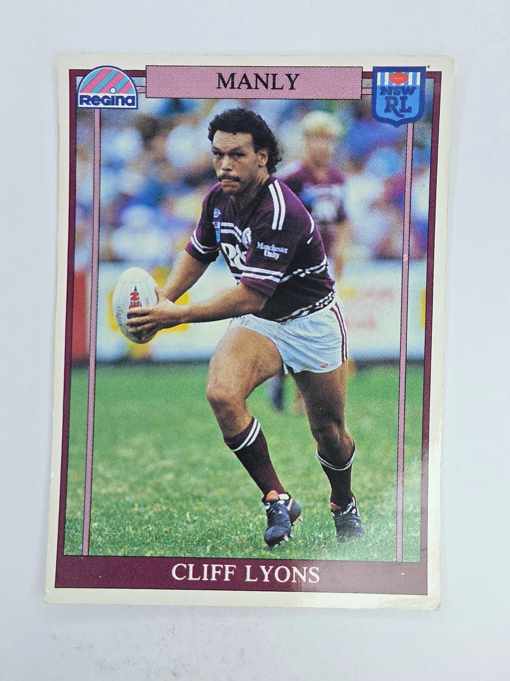 NRL 1993 Regina Base Card #81 Cliff Lyons Manly Warringah Sea Eagles