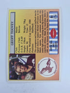 NRL 1993 Regina Base Card #84 Geoff Toovey Manly Warringah Sea Eagles
