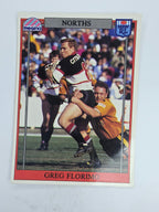 NRL 1993 Regina Base Card #89 Greg Florimo North Sydney Bears