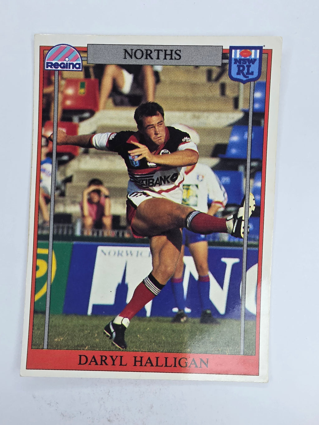 NRL 1993 Regina Base Card #90 Daryl Halligan North Sydney Bears