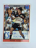 NRL 1993 Regina Base Card #91 Peter Jackson North Sydney Bears