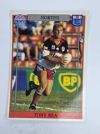 NRL 1993 Regina Base Card #95 Tony Rea North Sydney Bears