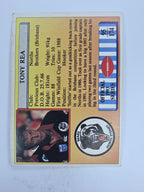 NRL 1993 Regina Base Card #95 Tony Rea North Sydney Bears