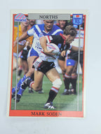 NRL 1993 Regina Base Card #96 Mark Soden North Sydney Bears
