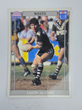 NRL 1993 Regina Base Card #107 Jason Alchin Western Suburbs Magpies