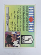 NRL 1993 Regina Base Card #107 Jason Alchin Western Suburbs Magpies