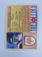NRL 1993 Regina Base Card #108 Brendan Hall Eastern Suburbs Roosters