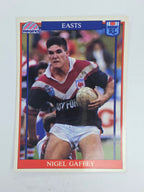 NRL 1993 Regina Base Card #110 Nigel Gaffey Eastern Suburbs Roosters