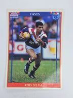 NRL 1993 Regina Base Card #115 Rod Silva Eastern Suburbs Roosters