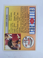 NRL 1993 Regina Base Card #118 John Cross Illawarra Steelers