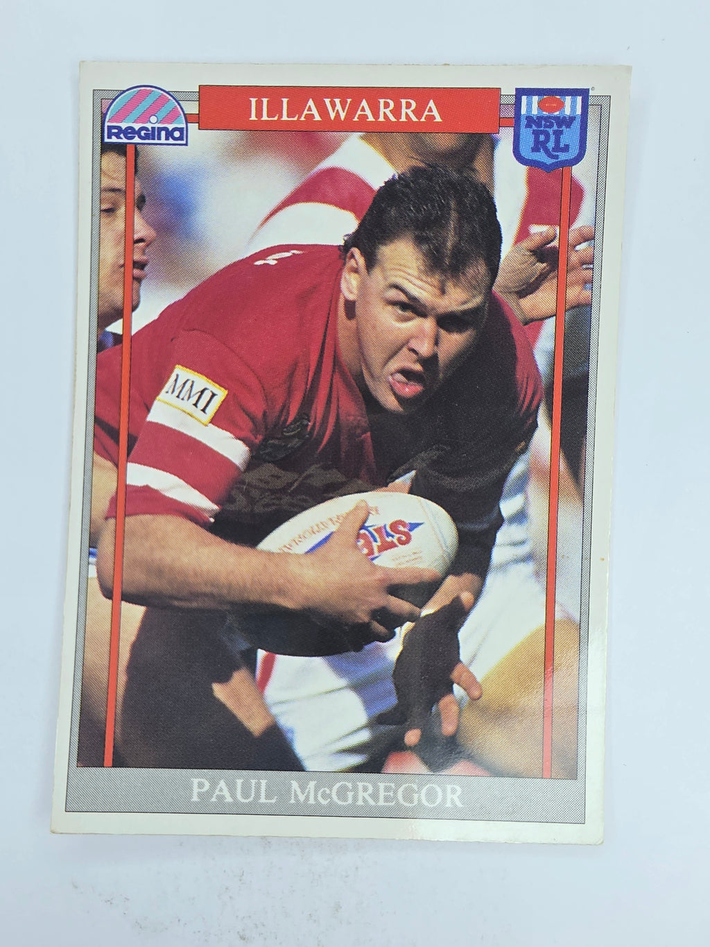 NRL 1993 Regina Base Card #120 Paul McGregor Illawarra Steelers