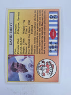 NRL 1993 Regina Base Card #123 David Riolo Illawarra Steelers