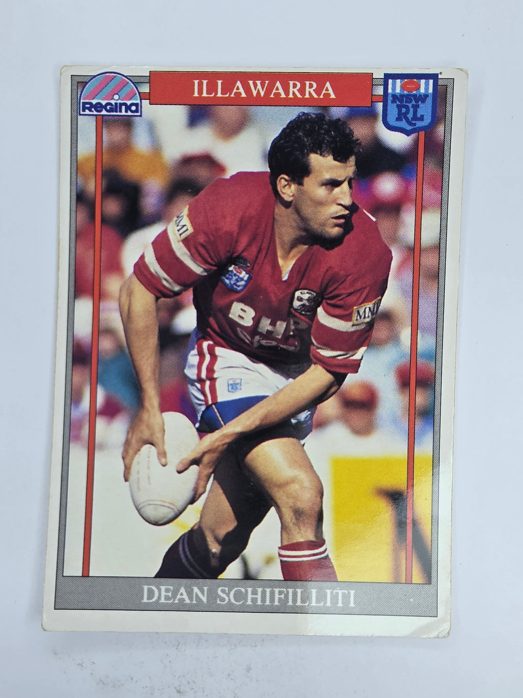 NRL 1993 Regina Base Card #125 Dean Schifilliti Illawarra Steelers