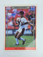 NRL 1993 Regina Base Card #130 Ali Davis Gold Coast Seagulls