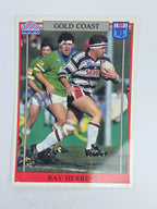 NRL 1993 Regina Base Card #131 Ray Herring Gold Coast Seagulls
