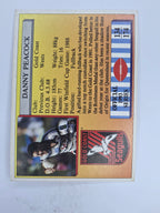 NRL 1993 Regina Base Card #134 Danny Peacock Gold Coast Seagulls
