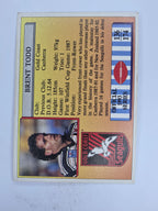 NRL 1993 Regina Base Card #136 Brent Todd Gold Coast Seagulls