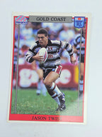 NRL 1993 Regina Base Card #138 Jason Twist Gold Coast Seagulls