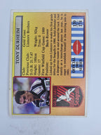 NRL 1993 Regina Base Card #139 Tony Durheim Gold Coast Seagulls
