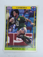 NRL 1993 Regina Base Card #141 Brad Clyde Canberra Raiders