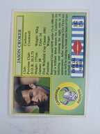 NRL 1993 Regina Base Card #142 Jason Crocker Canberra Raiders