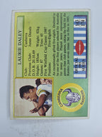 NRL 1993 Regina Base Card #143 Laurie Daley Canberra Raiders *damaged*