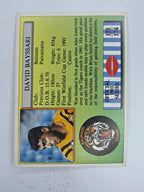 NRL 1993 Regina Base Card #151 David Bayssari Balmain Tigers