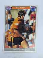 NRL 1993 Regina Base Card #153 Steve Edmed Balmain Tigers