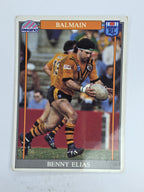 NRL 1993 Regina Base Card #155 Ben Elias Balmain Tigers