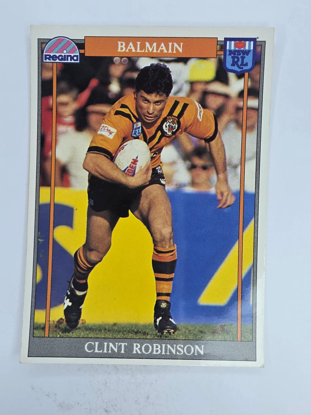 NRL 1993 Regina Base Card #156 Clint Robinson Balmain Tigers