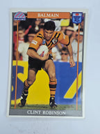 NRL 1993 Regina Base Card #156 Clint Robinson Balmain Tigers
