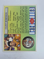 NRL 1993 Regina Base Card #156 Clint Robinson Balmain Tigers