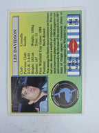 NRL 1993 Regina Base Card #164 Les Davidson Cronulla Sutherland Sharks