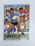 NRL 1993 Regina Base Card #166 Andrew Ettingshausen Cronulla Sutherland Sharks