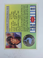 NRL 1993 Regina Base Card #166 Andrew Ettingshausen Cronulla Sutherland Sharks