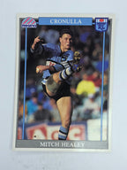 NRL 1993 Regina Base Card #167 Mitch Healey Cronulla Sutherland Sharks