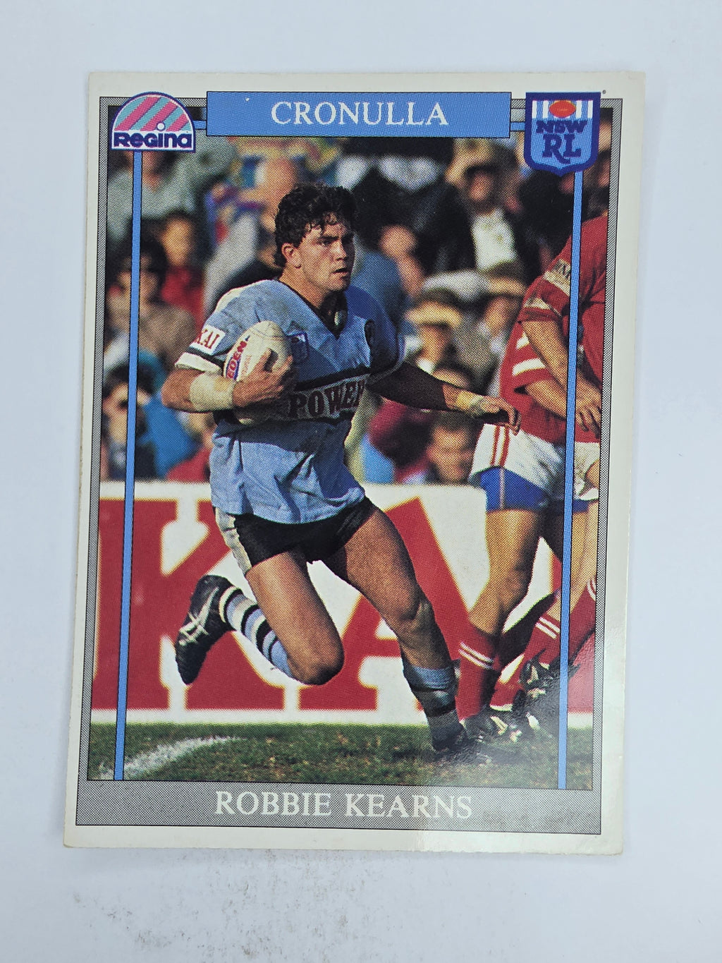 NRL 1993 Regina Base Card #172 Robbie Kearns Cronulla Sutherland Sharks