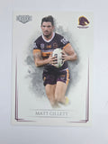 NRL 2019 Elite Base Card #3 Matt Gillett Brisbane Broncos