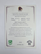 NRL 2019 Elite Base Card #8 Tevita Pangai Jr Brisbane Broncos