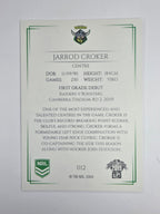 NRL 2019 Elite Base Card #12 Jarrod Croker Canberra Raiders