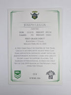 NRL 2019 Elite Base Card #14 Joseph Leilua Canberra Raiders