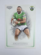 NRL 2019 Elite Base Card #16 Jordan Rapana Canberra Raiders